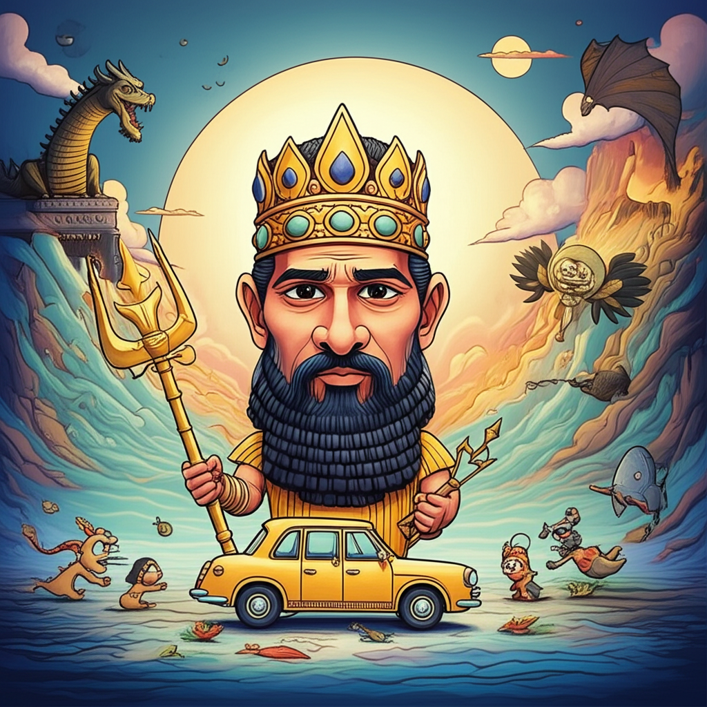 Echoes from the Primordial Waters: The Enuma Elish and the Mythic Genesis of Uruk