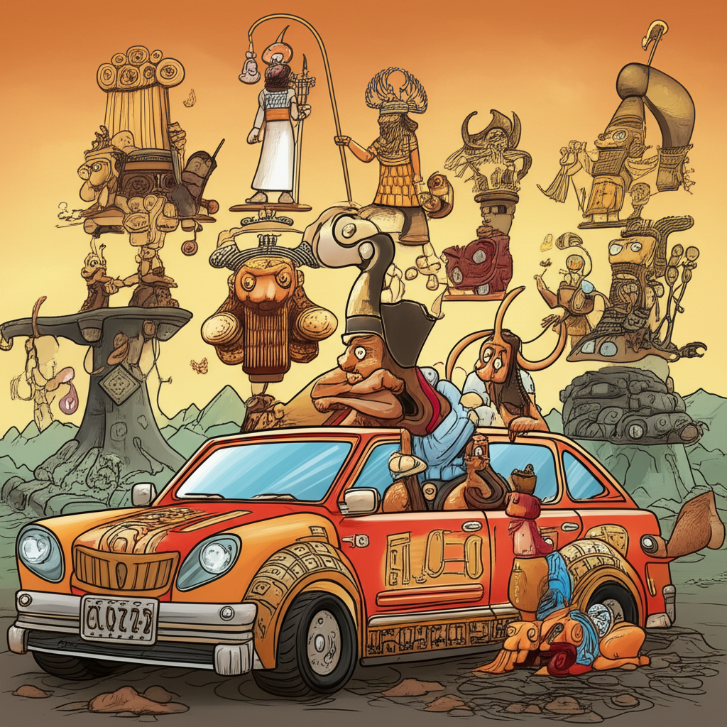 Echoes from the Primordial Waters: The Enuma Elish and the Mythic Origins of Eridu