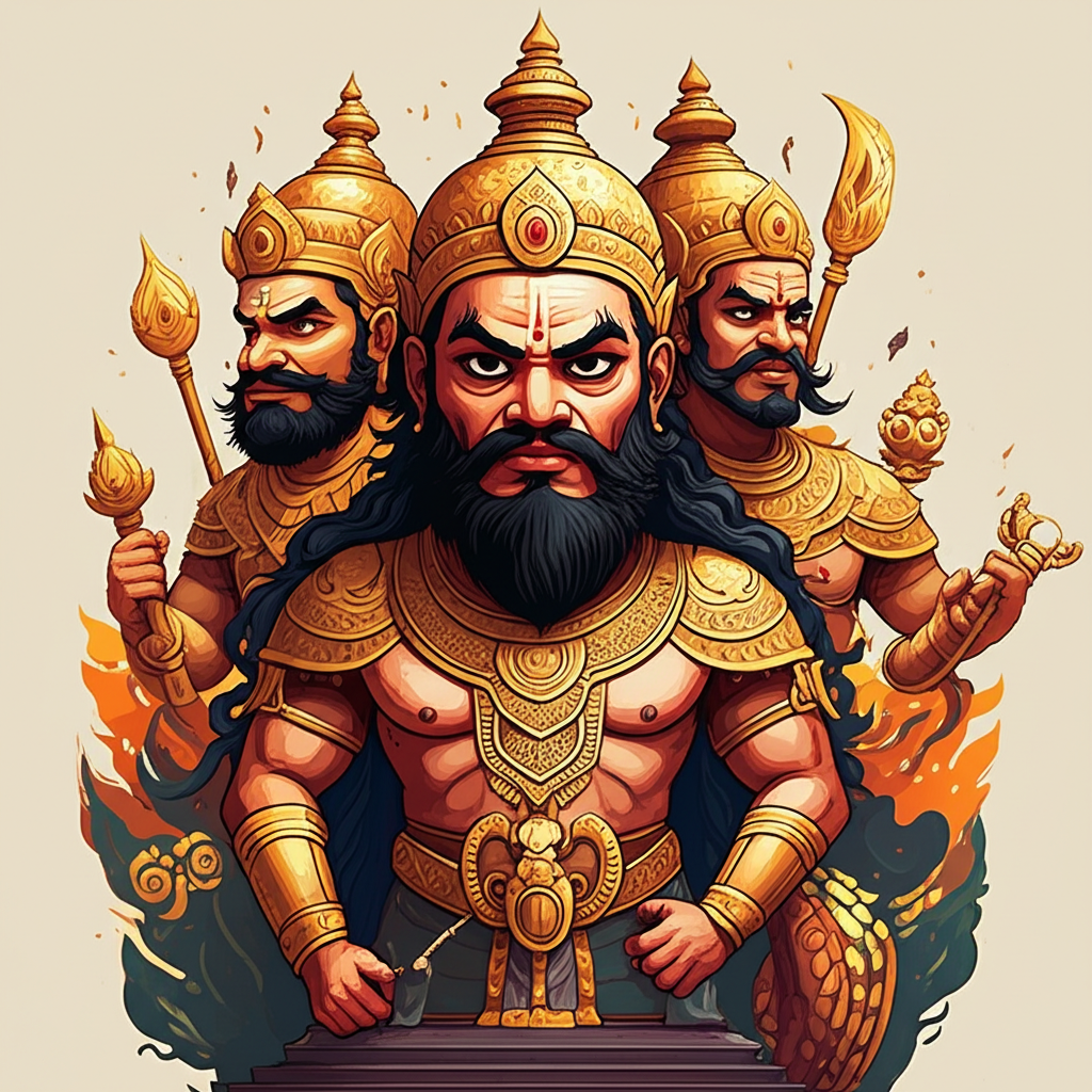 Echoes from the Sapphire City: The Asura Guardians of Dvaraka