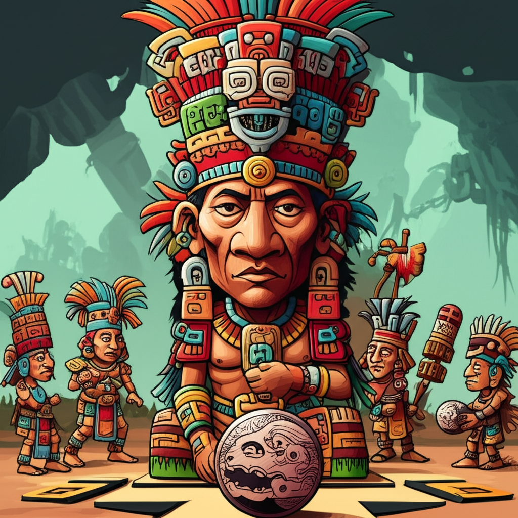 Echoes from the Shadow Realm: Itzamna and the Oath of the Underworld Ballgame