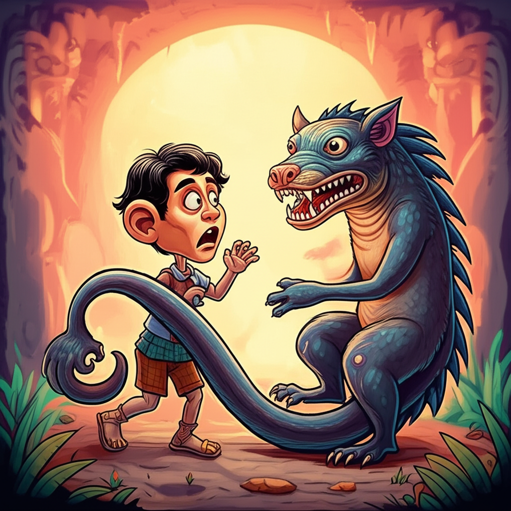 Echoes from the Underworld: An Encounter with the Ahuizotl of Xibalba