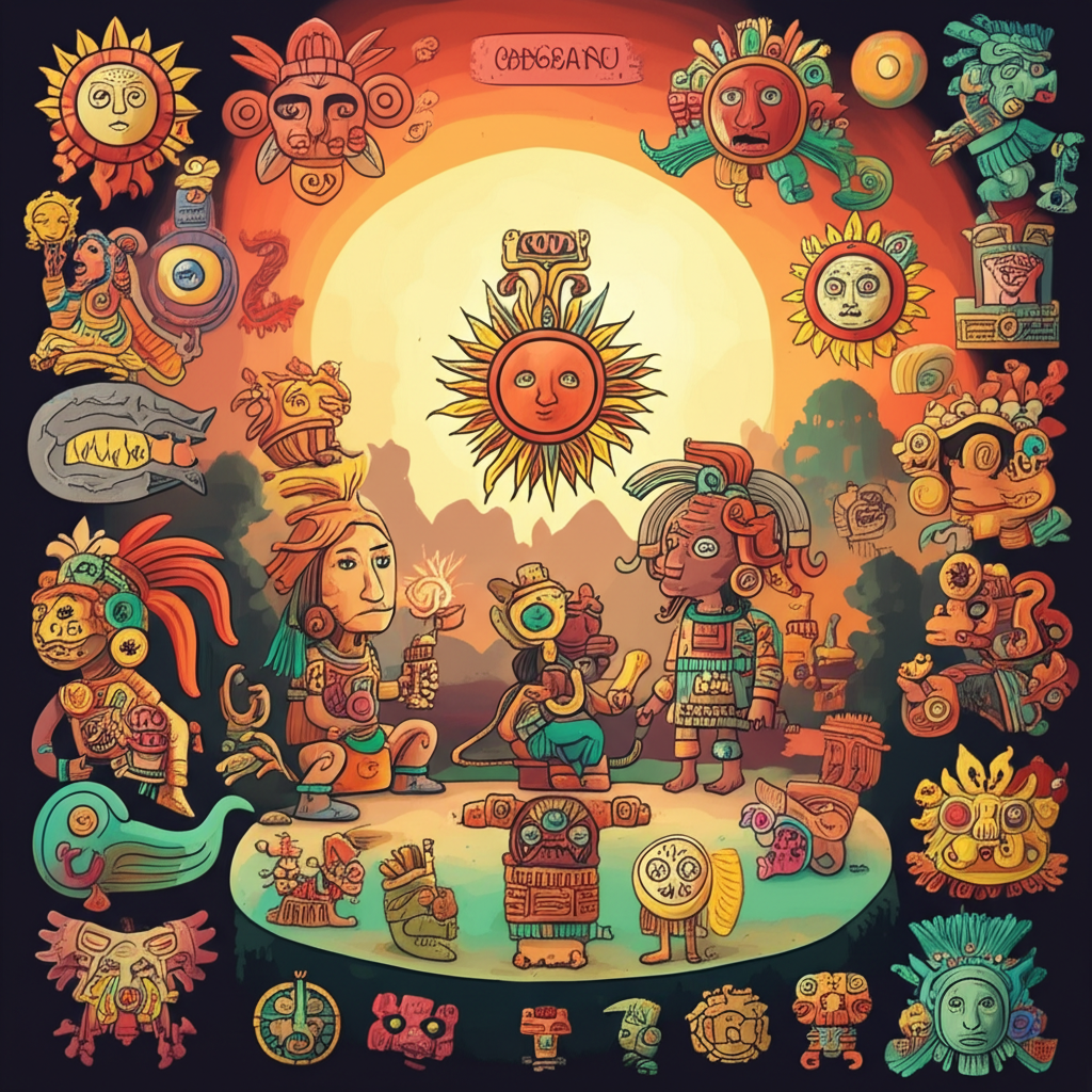 Echoes from the Underworld: The Five Suns and the Genesis of Xibalba