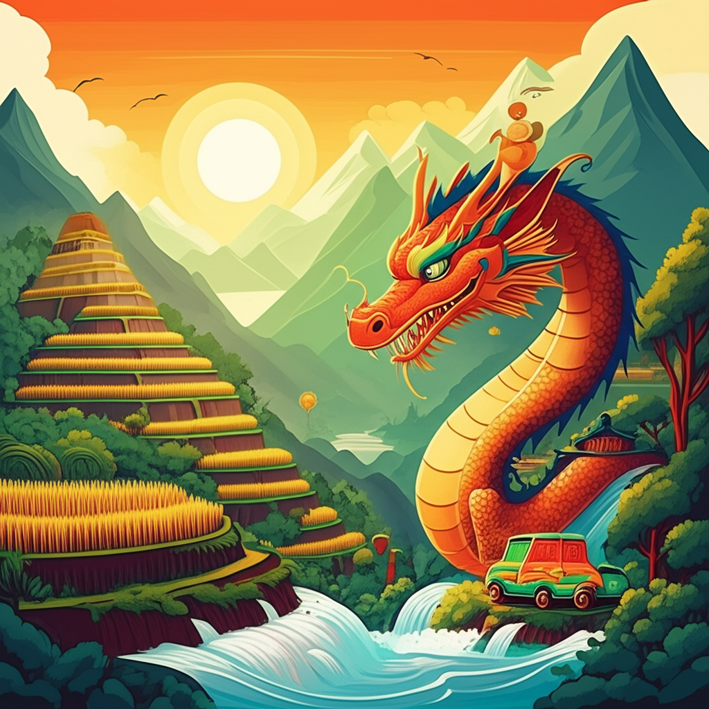 Echoes of Amanikable – Bakunawa – Ifugao Terraces: A Tale Woven in Stone and Sky