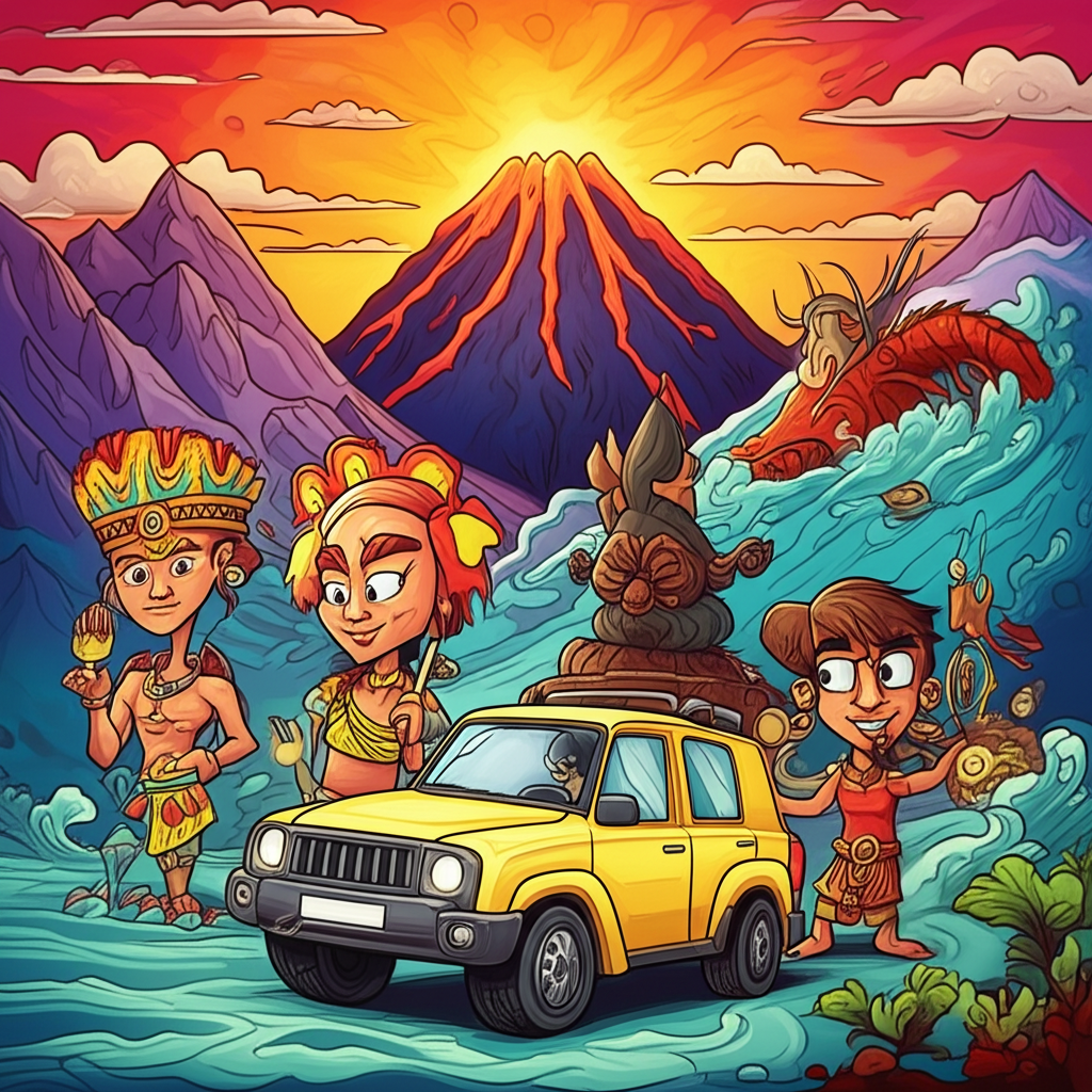 Echoes of Amanikable – Bakunawa – Mayon Volcano: A Philippine Mythological Journey