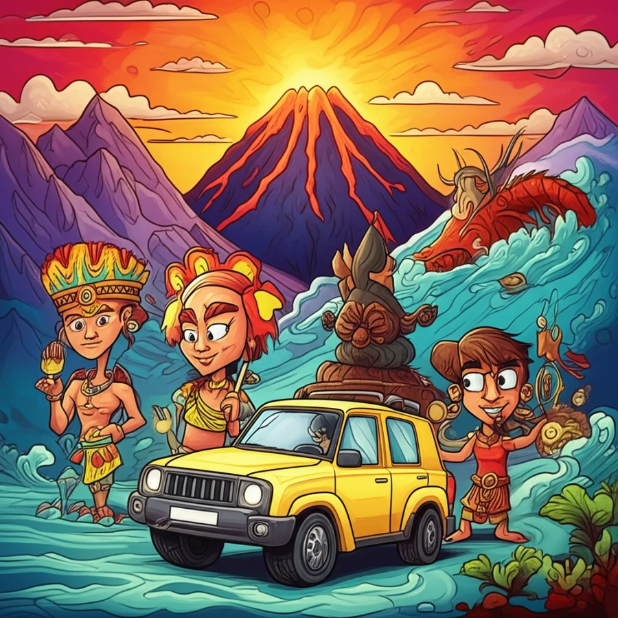 Echoes of Amanikable – Bakunawa – Mayon Volcano: A Philippine Mythological Journey