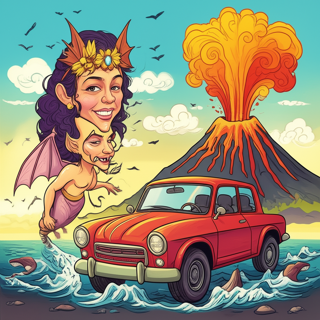 Echoes of Amanikable: The Manananggal and the Whispers of Mayon Volcano