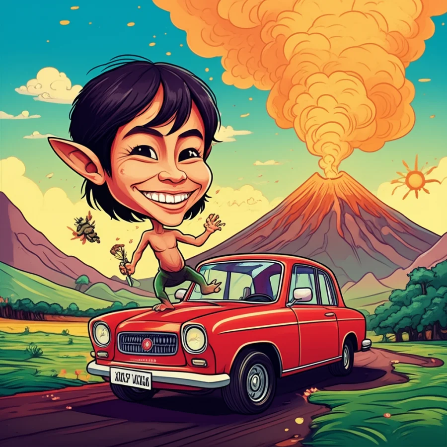 Echoes of Amanikable: The Whispers of the Tiyanak and the Majesty of Mayon