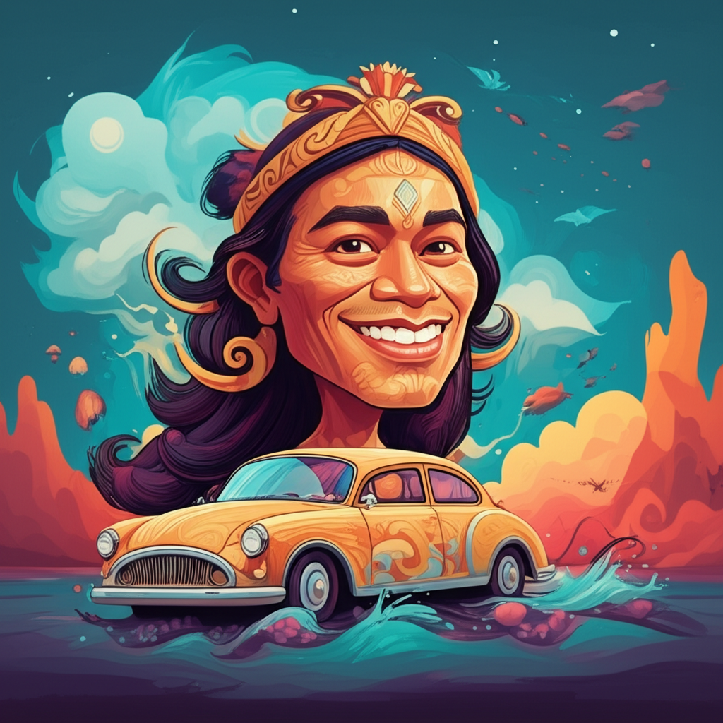 Echoes of Hina: Taniwha and the Whispers of the Samoan Isles