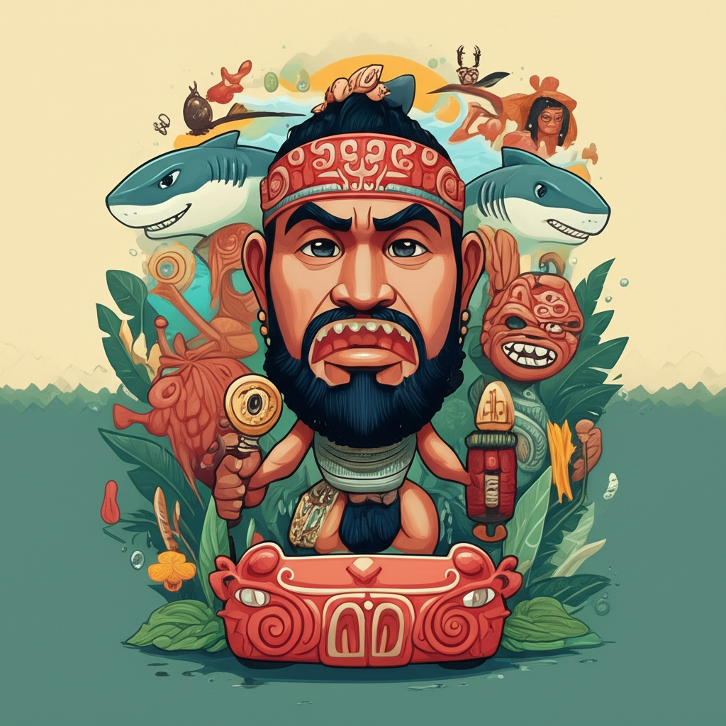 Echoes of Hina: The Shark Gods of the Samoan Isles