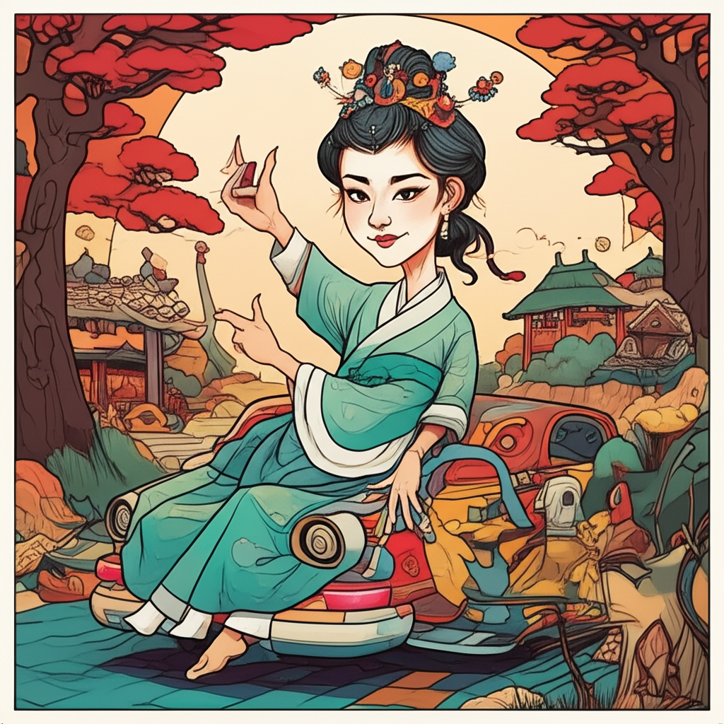 Echoes of Jacheongbi: Whispers from Baekje’s Lost Gwisin