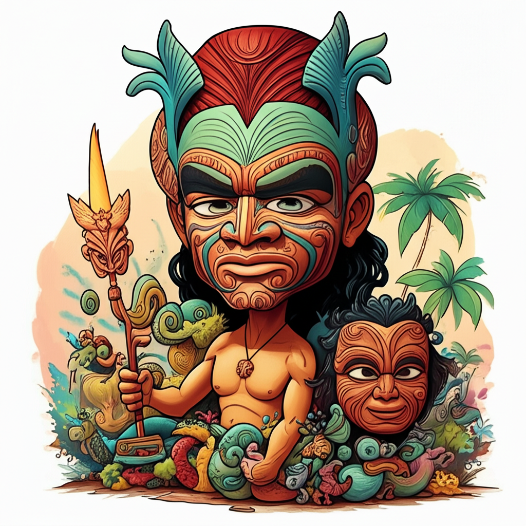 Echoes of Maui, Guardians of the Depths, and the Ancestral Homeland: A Journey Through Māori Legend