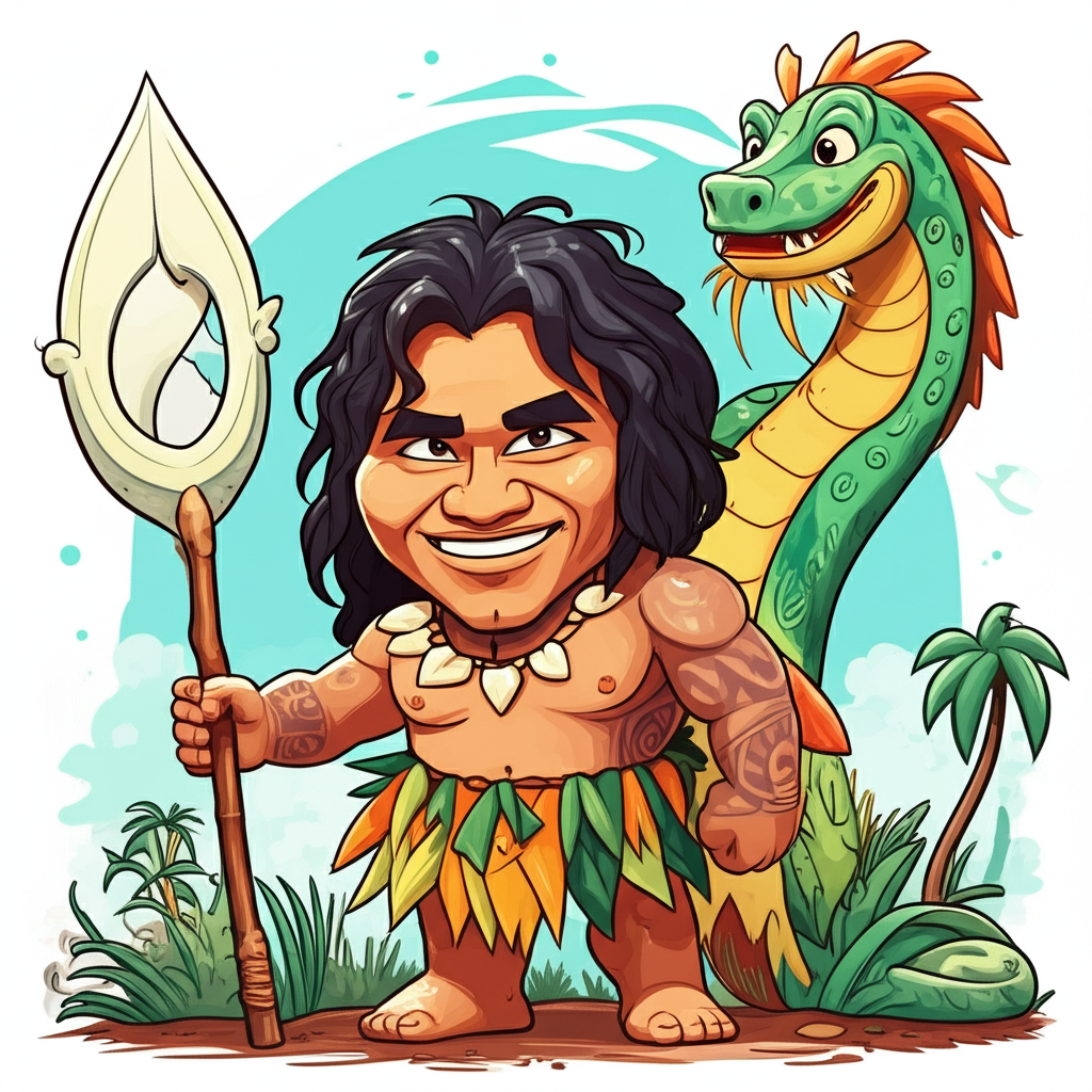 Echoes of Maui, Mo’o, and Hawaiki: Whispers from an Ancient Ocean