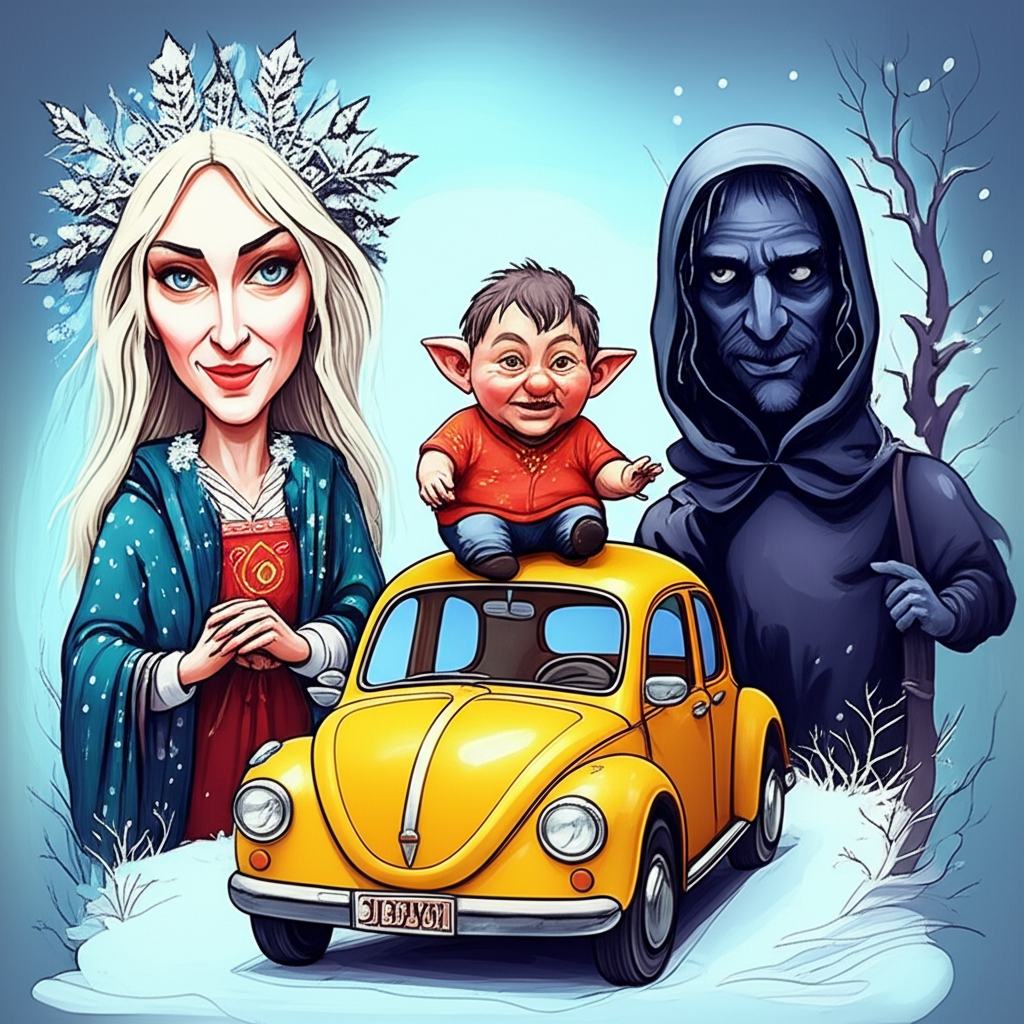 Echoes of Morana: The Domovoi and the Whispers of Nav