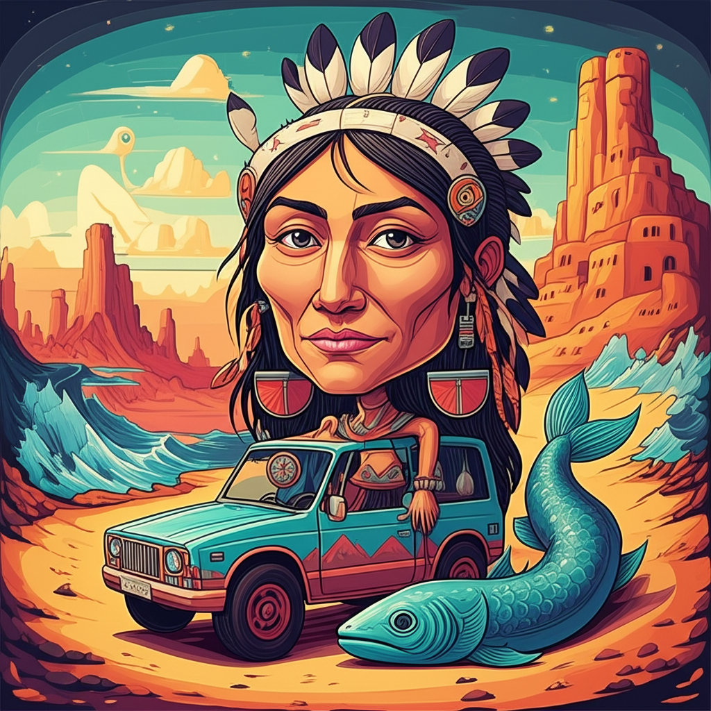 Echoes of Sedna, Shadows of the Skinwalker: Whispers from the Pueblo Mesa