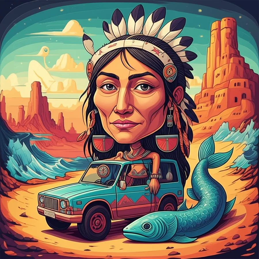 Echoes of Sedna, Shadows of the Skinwalker: Whispers from the Pueblo Mesa