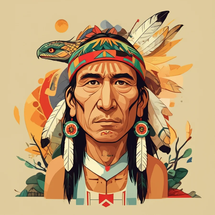 Echoes of Thunderbird, Horned Serpent, Great Plains: A Journey into Ancient Storytelling
