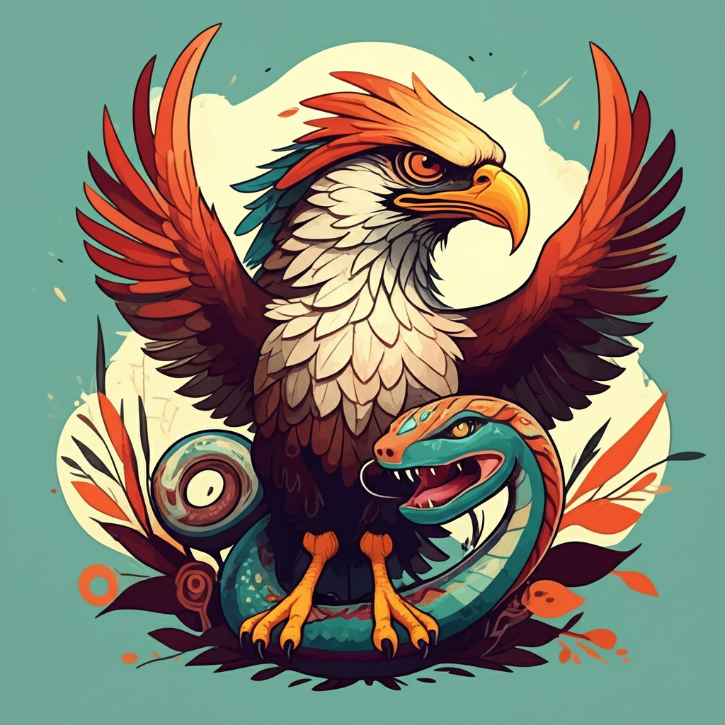 Echoes of Thunderbird and Uktena: Whispers on the Great Plains