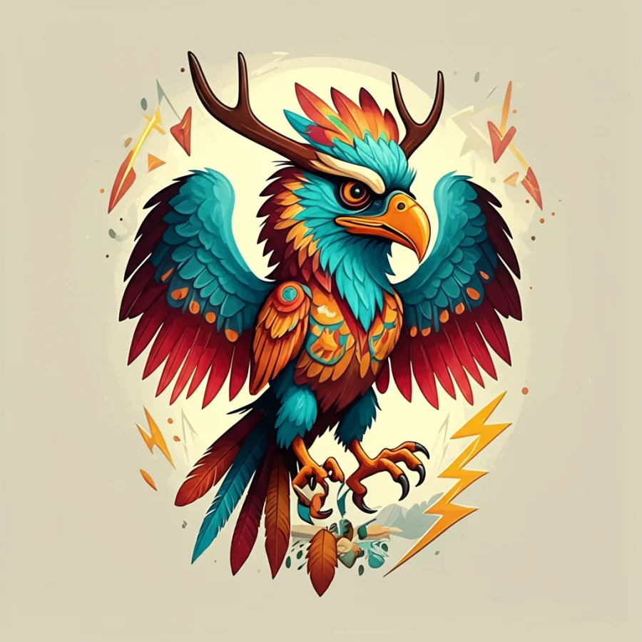 Echoes of Thunderbird and the Shadow of Wendigo on the Great Plains: A Narrative of Ancient Lore
