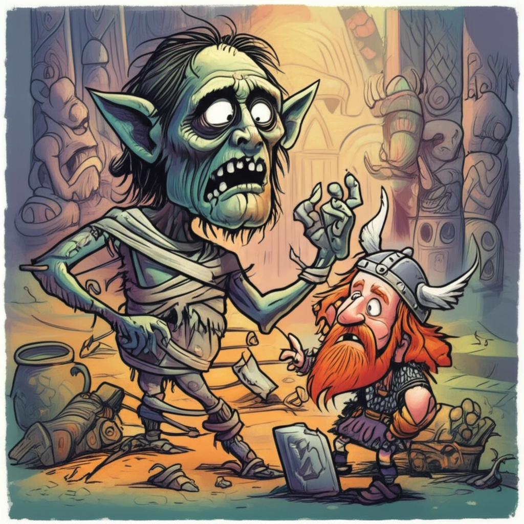 Echoes of the North: An Encounter with the Draugr of Asgard