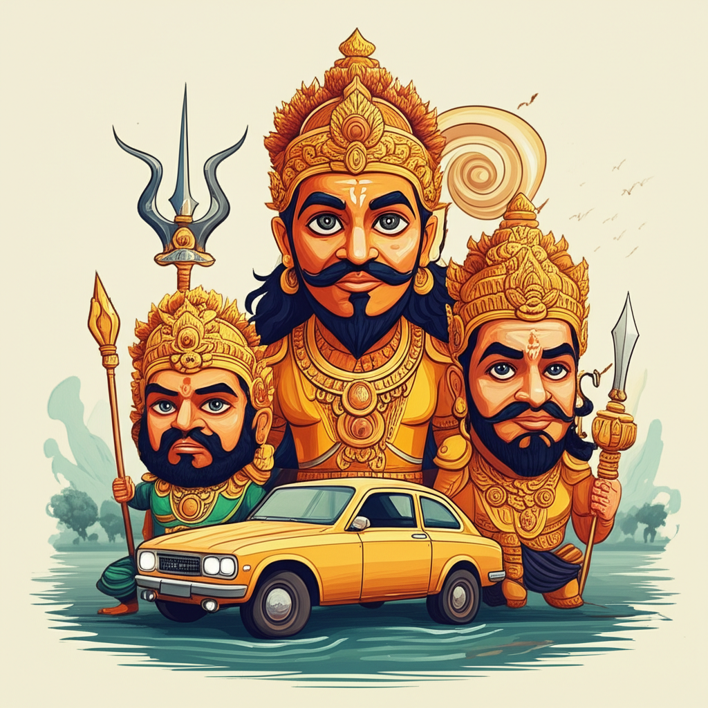 Echoes of the Sacred River: The Asura and the Guardians of Ganga