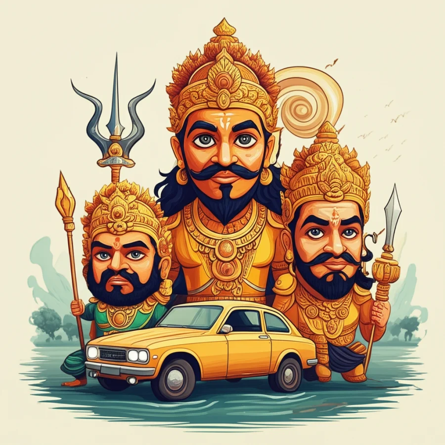 Echoes of the Sacred River: The Asura and the Guardians of Ganga