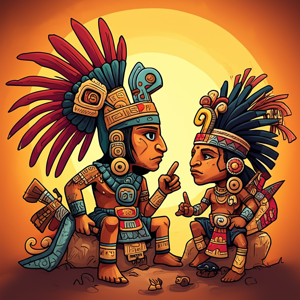 Echoes of the Sun and the Underworld: Huitzilopochtli and the Mythic Struggle of the Popol Vuh Hero Twins