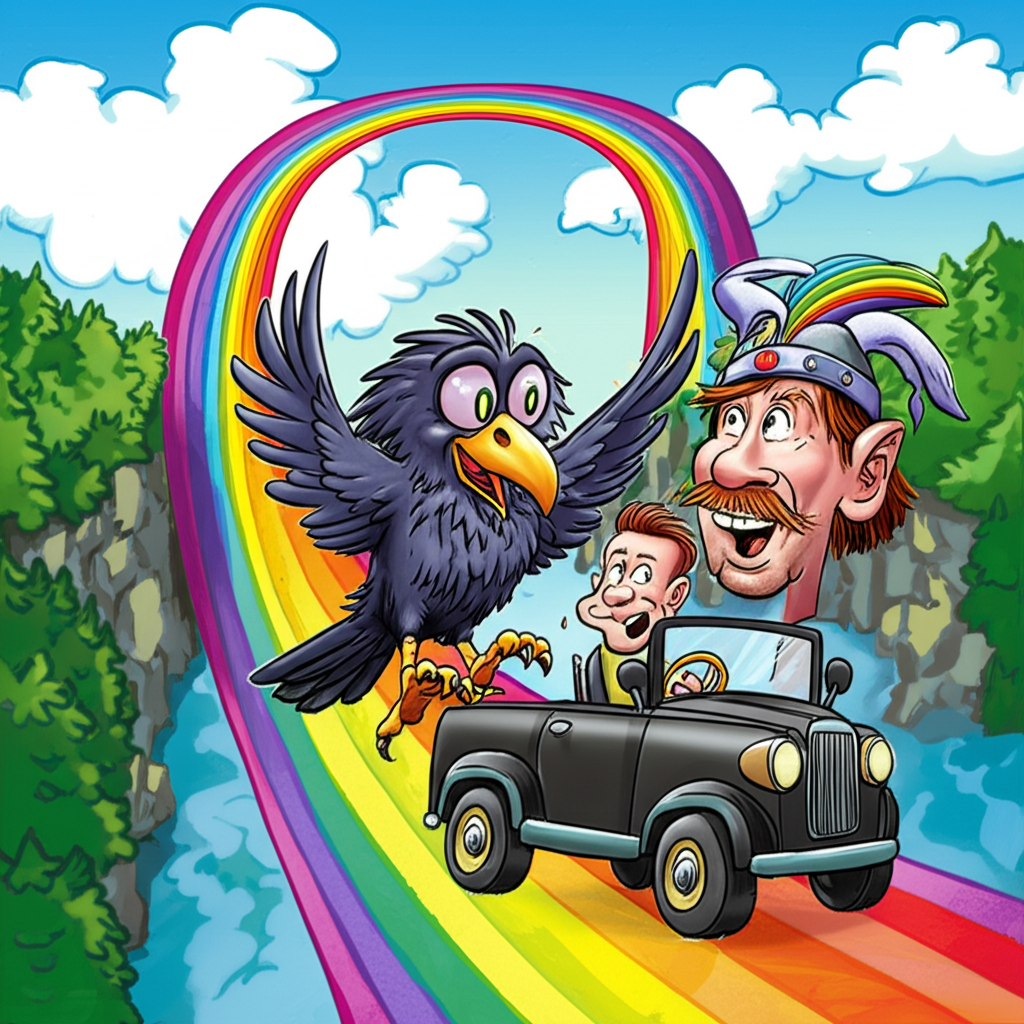 Echoes on the Rainbow Bridge: An Encounter with the Muninn of Bifrost