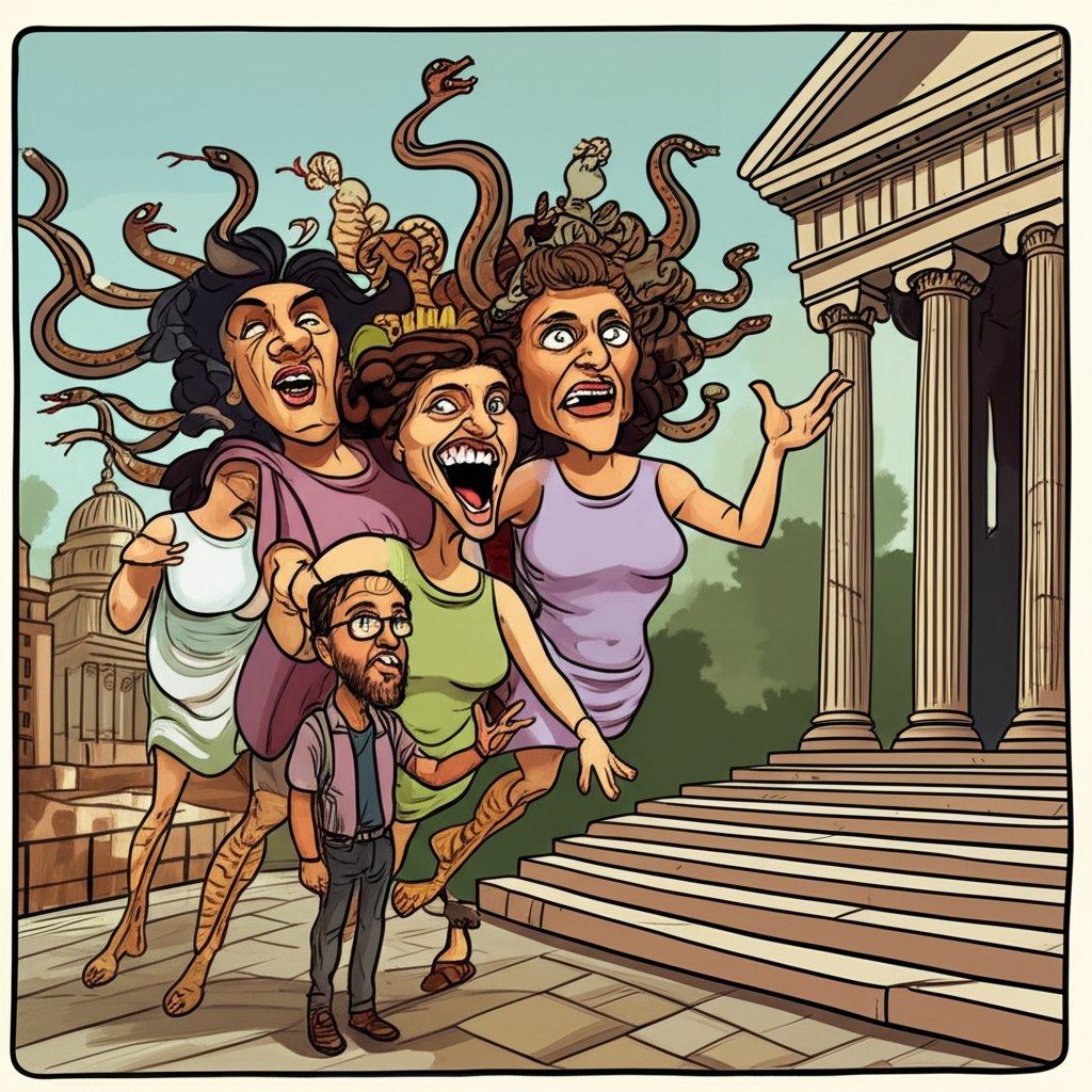 Echoes on the Seven Hills: An Encounter with the Furies of Capitoline