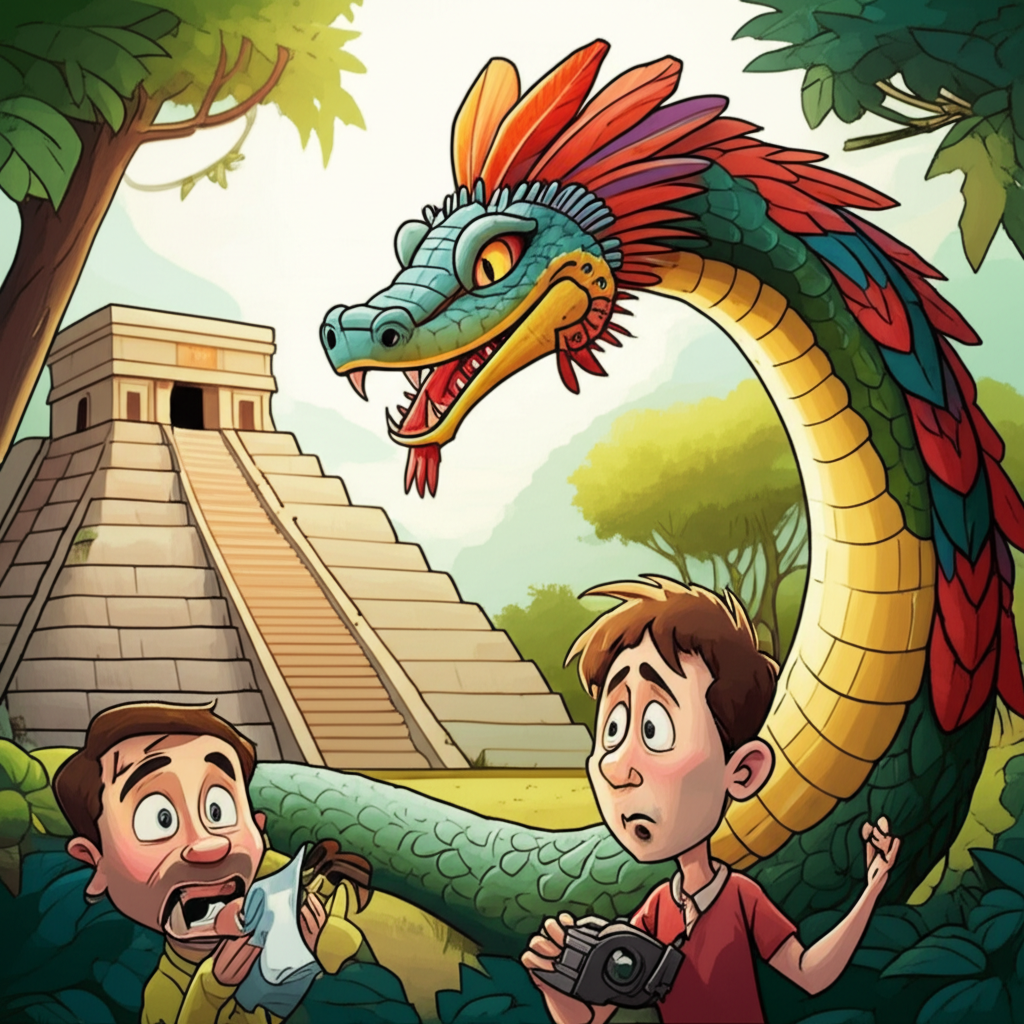 Encounter with the Feathered Serpent of Chichen Itza
