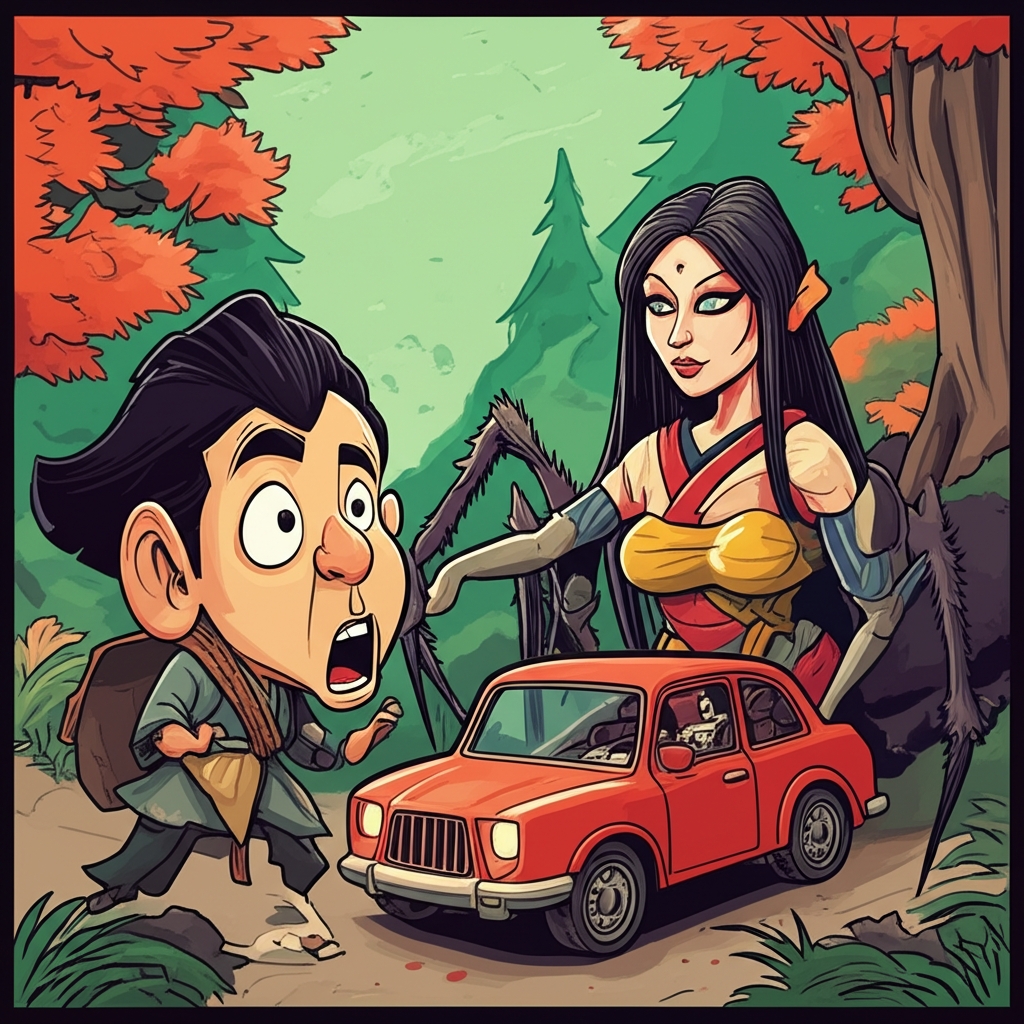 Encounter with the Jorogumo of Izumo