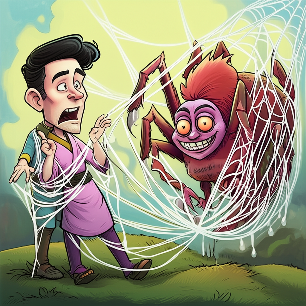 Encounter with the Jorogumo of Takama-ga-hara