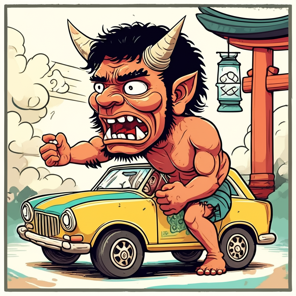 Encounter with the Oni of Takama-ga-hara