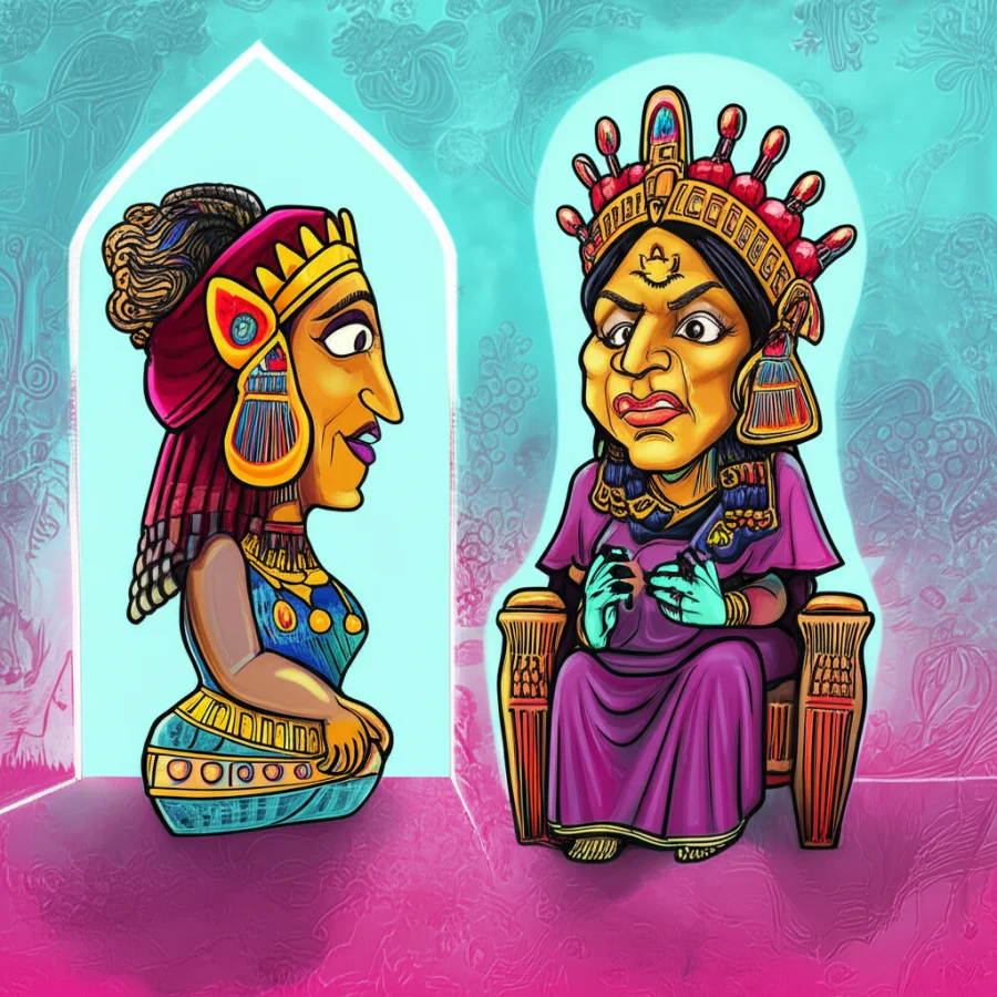 Ereshkigal and the Journey of Descent of Inanna