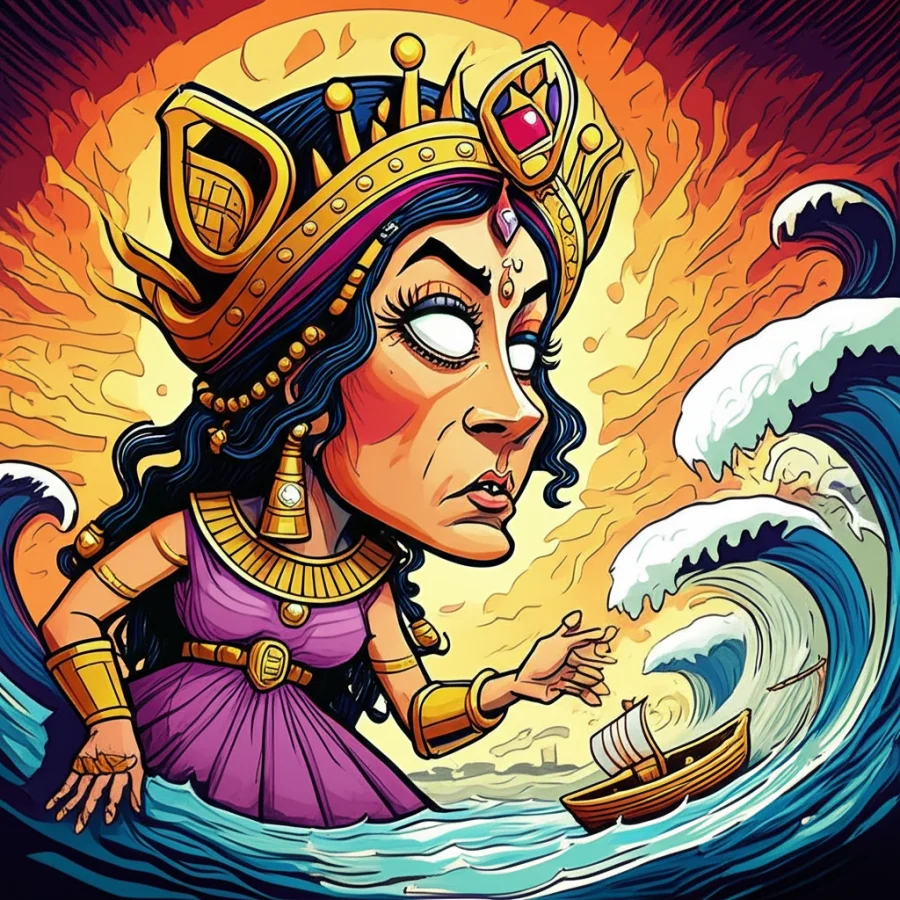 Ereshkigal and the Journey of Flood of Utnapishtim: A Mesopotamian Tale of Death and Immortality