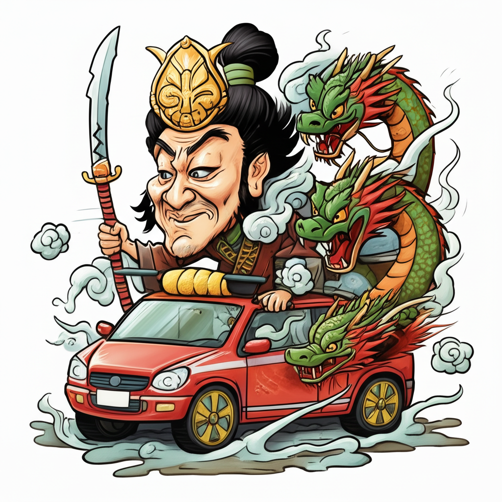 Fujin and the Trial of Slaying of Yamata-no-Orochi