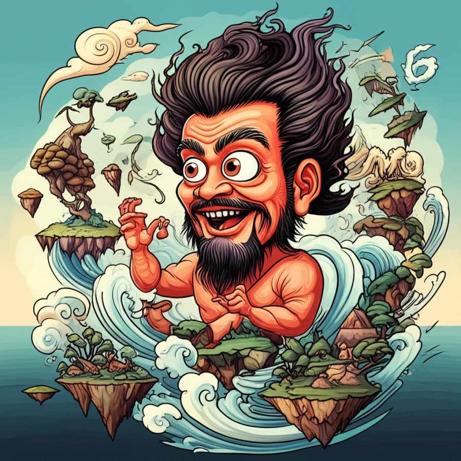 Fujin and the War of Creation of the Islands: A Tale from the Winds of Japan