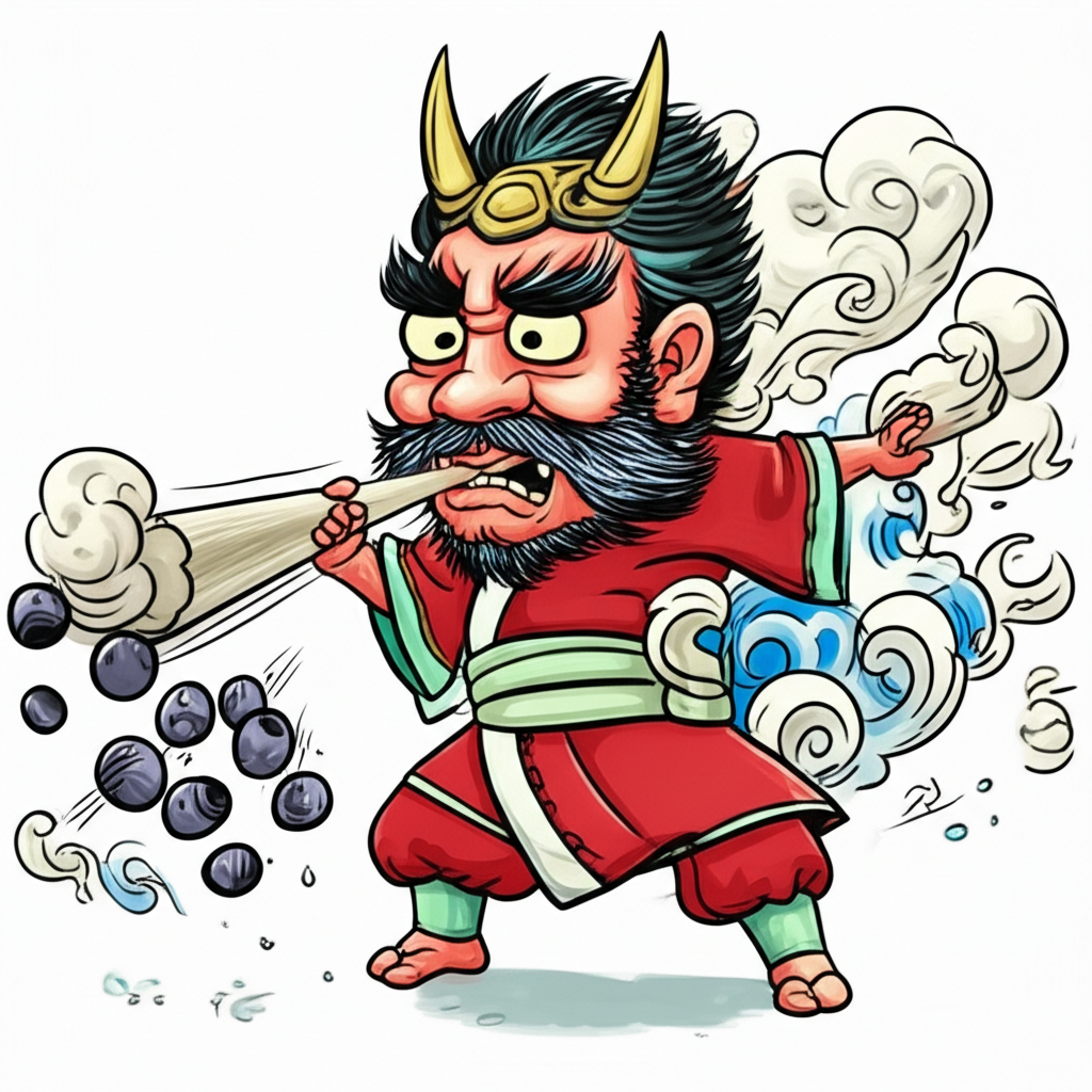 Fujin and the War of Setsubun: A Tale Whispered on the Wind