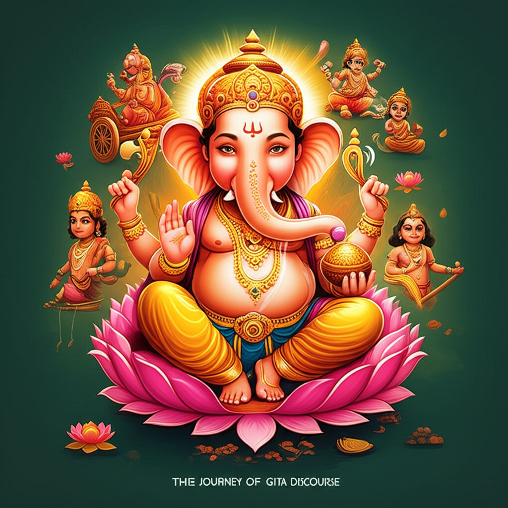 Ganesha and the Journey of Gita Discourse