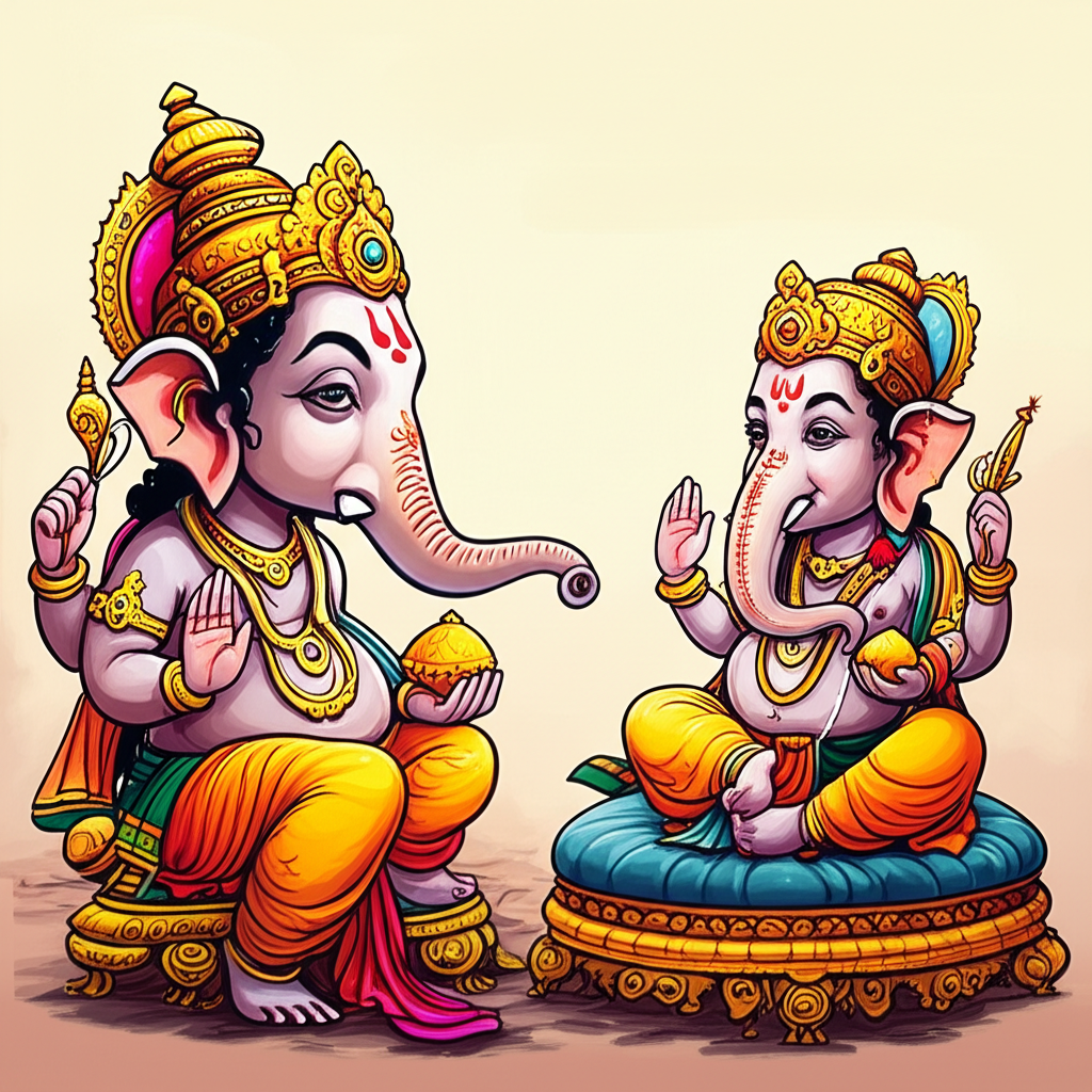 Ganesha and the Trial of Ramayana Episodes: A Story from the Indian Subcontinent