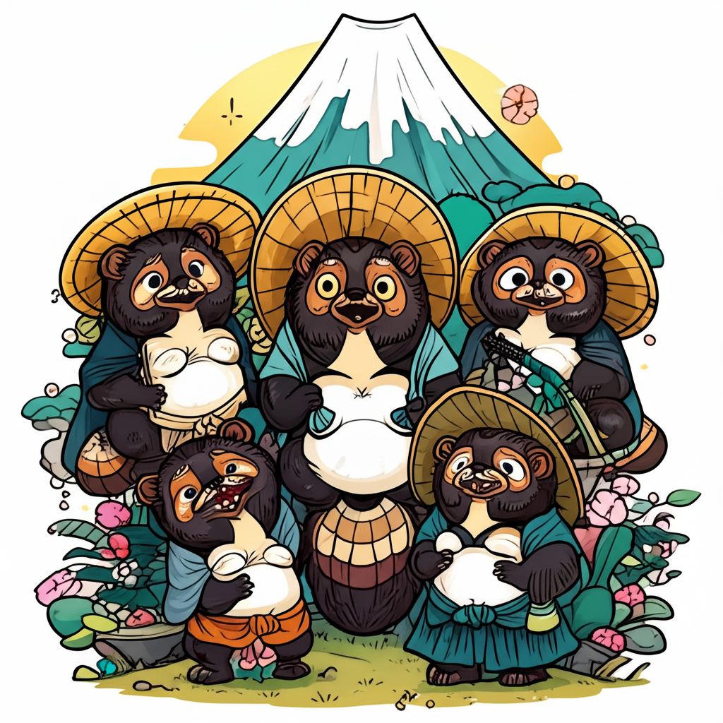 Guardians of Mount Fuji: Tanuki