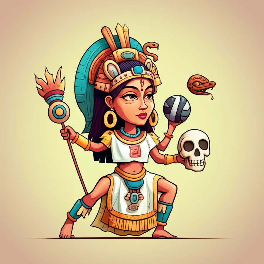 Ix Chel and the Oath of Ballgame of the Underworld