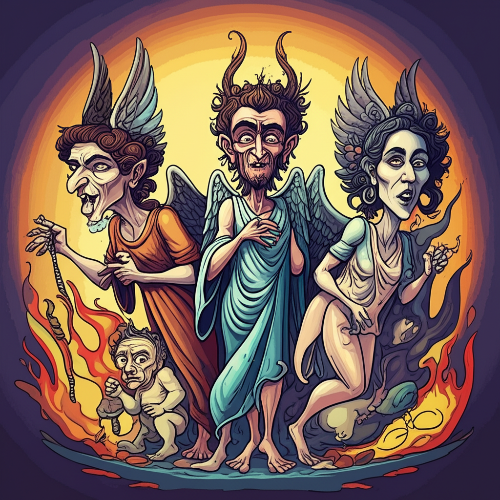 Myth of the Harpies of Hades (Underworld)