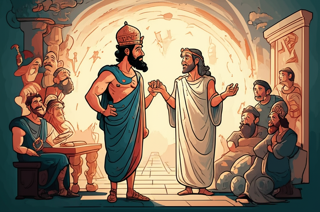 Oedipus and the Trial of Delphi: A Tale from Ancient Greece