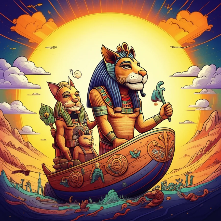 Sun’s Night Journey: Aftermath of Giza