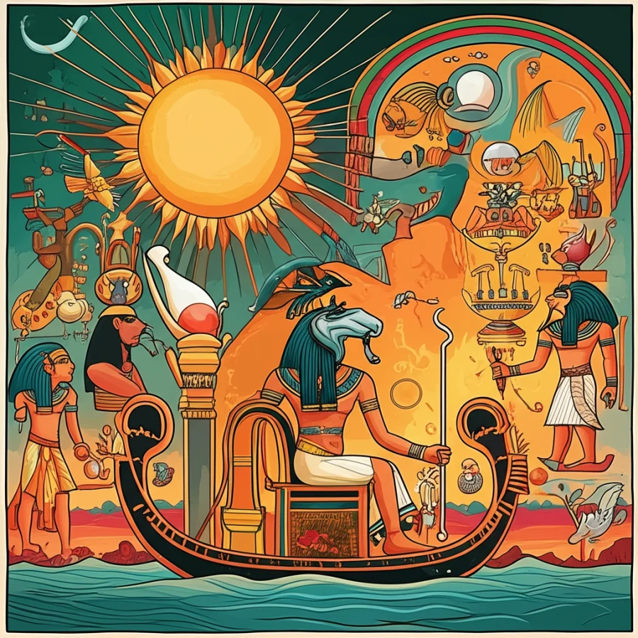 Sun’s Night Journey: Songs of Heliopolis