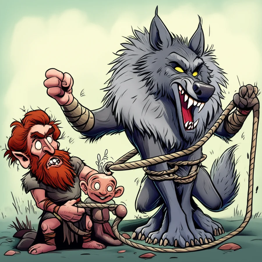 The Binding of Fenrir: A Whisper from Vanaheim’s Shadow