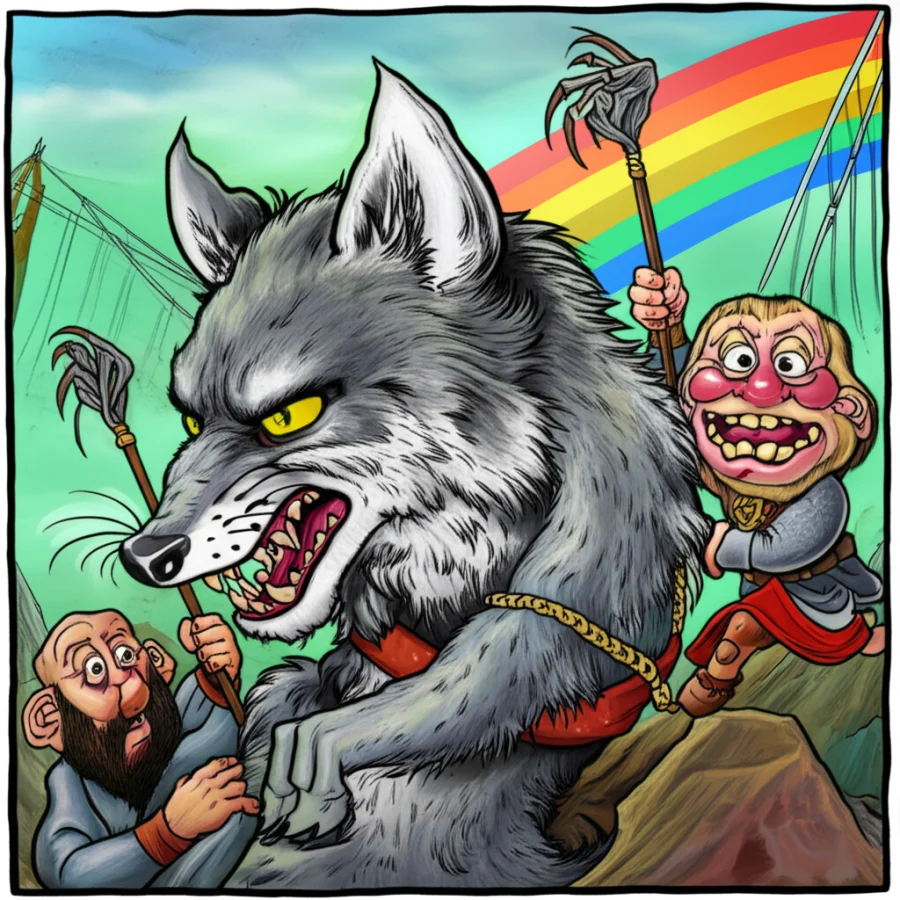 The Binding of Fenrir: A Whispered Prophecy of Bifrost