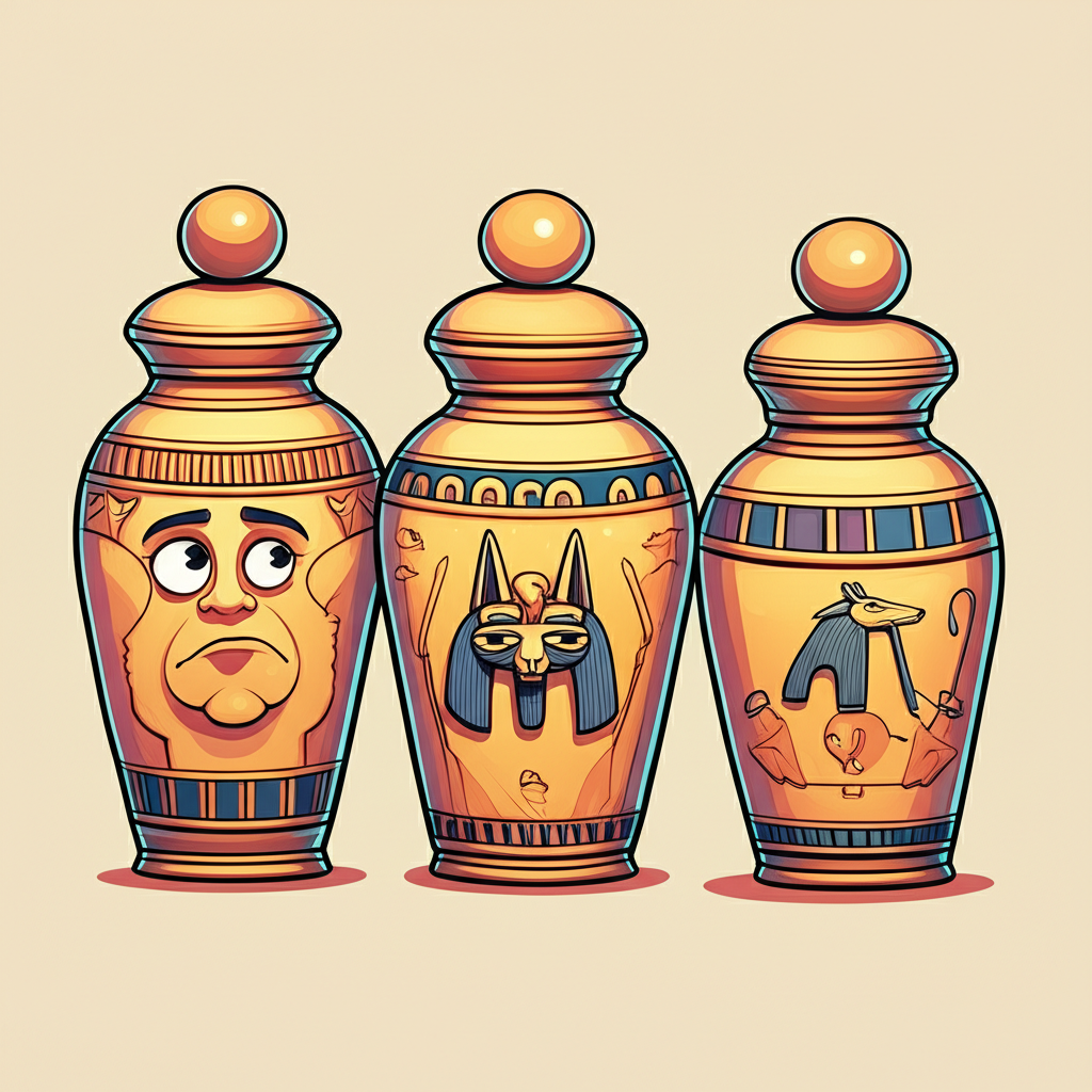 The Canopic Jars: A Gift from the Shifting Sands of Ancient Egypt