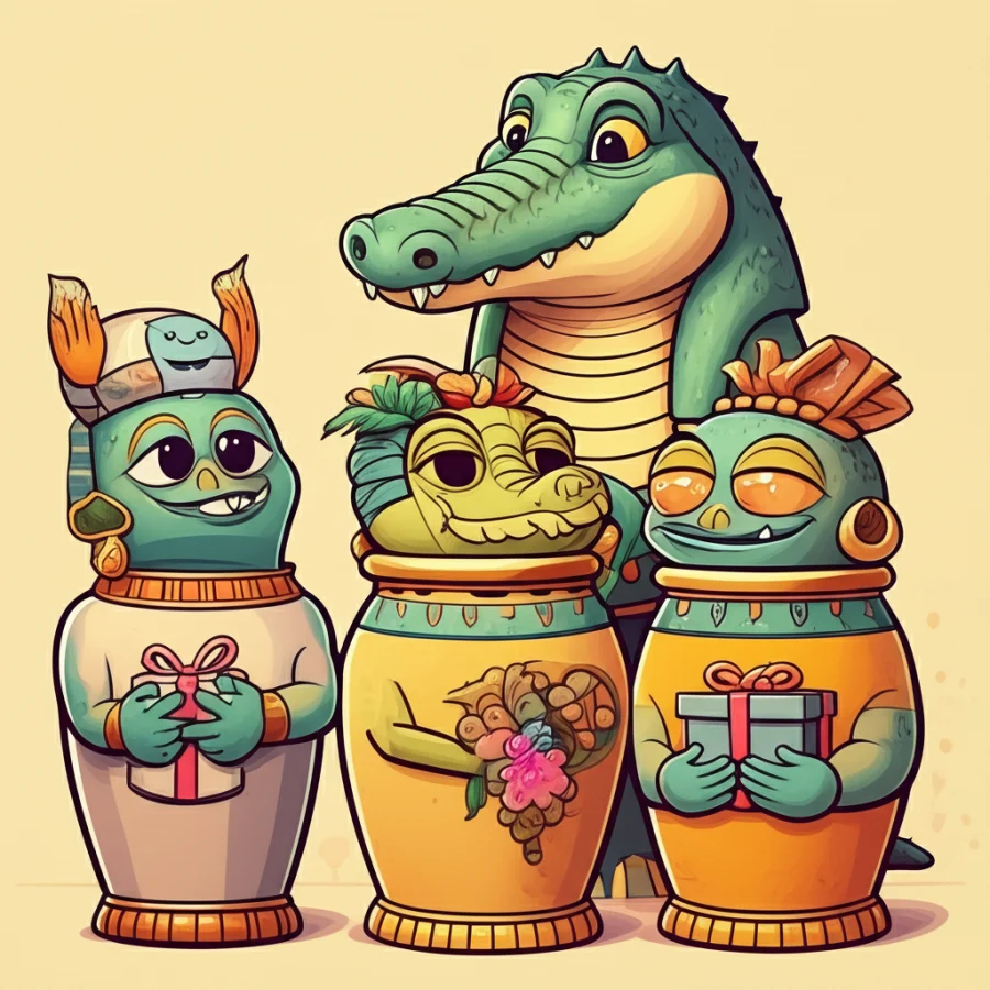 The Canopic Jars: A Gift of Sobek