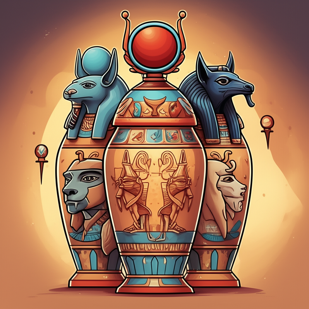 The Canopic Jars: A Mystery Whispered from the Sands of Egypt